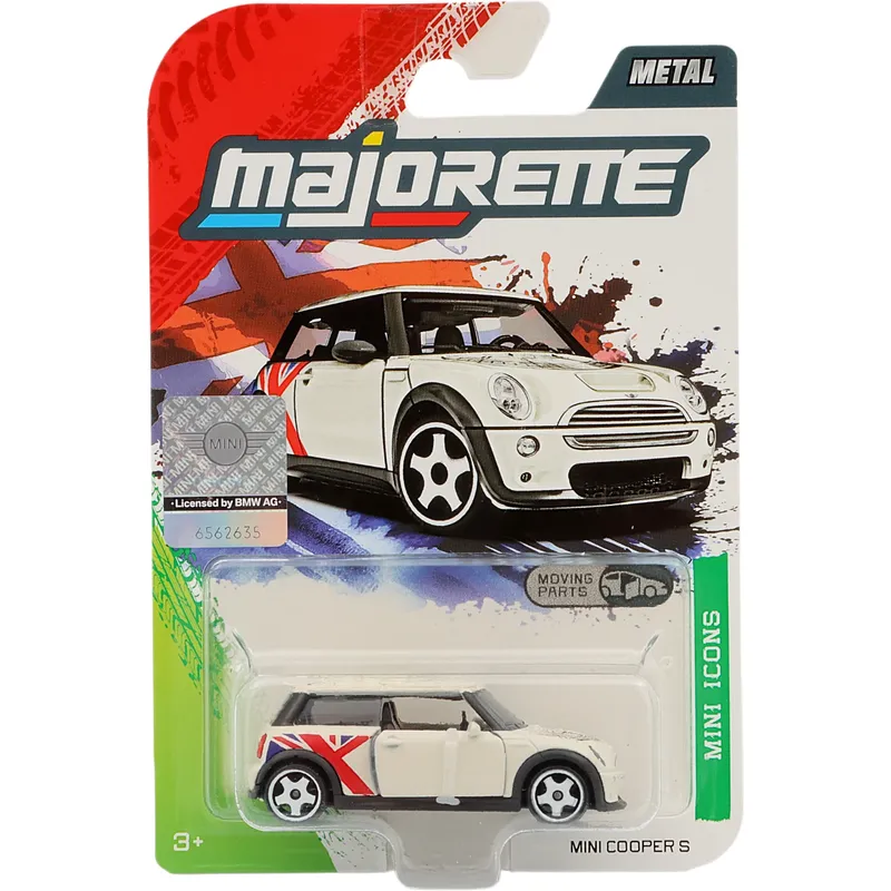 Mini Cooper S - Vit - Mini Icons - Majorette