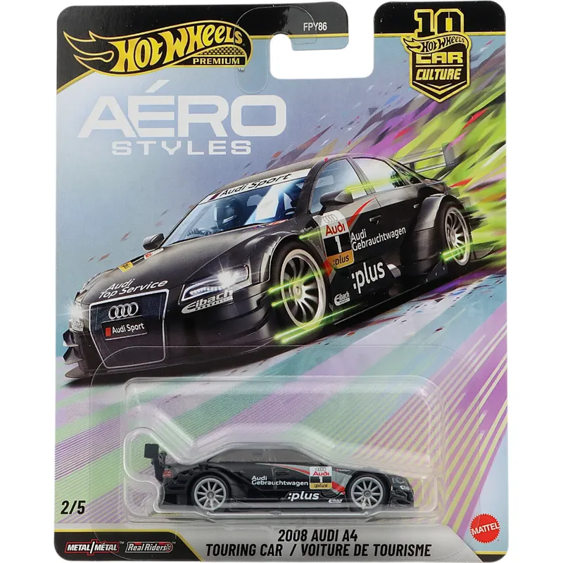 2008 Audi A4 Touring Car - Aero Styles - Hot Wheels