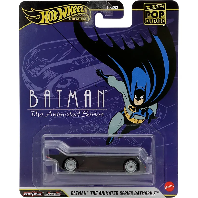 Batman The Animated Series Batmobile - Pop Culture - Hot Wheels
