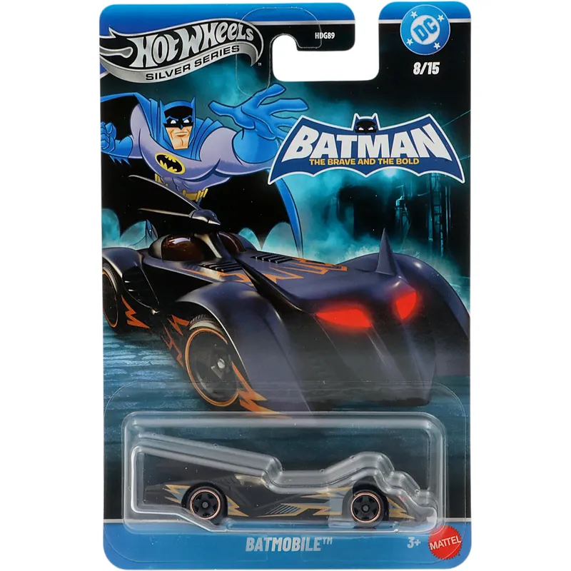 Batmobile - Mattsvart - Batman Series - Hot Wheels