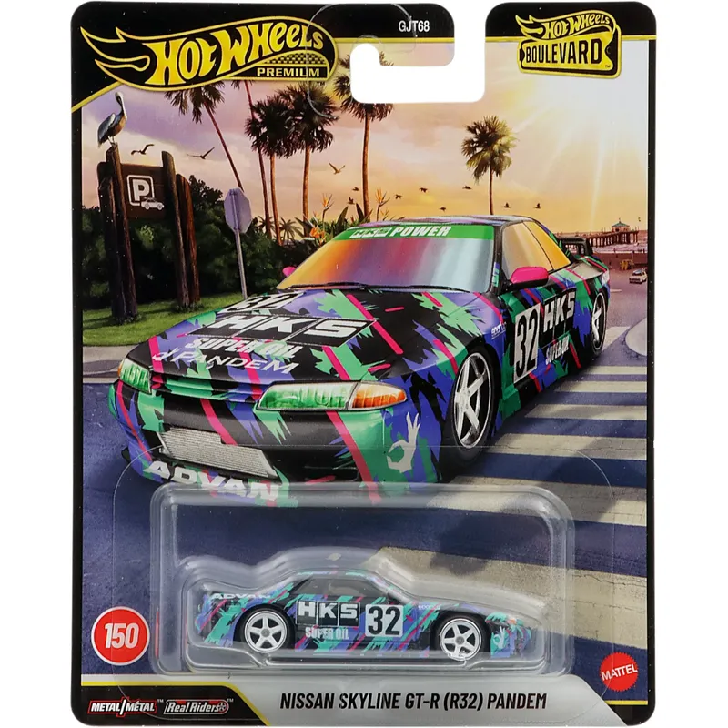 Nissan Skyline GT-R (R32) Pandem - Boulevard 150 - Hot Wheels
