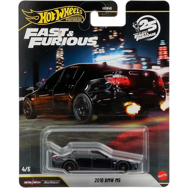 2010 BMW M5 - Svart - Fast & Furious - Hot Wheels