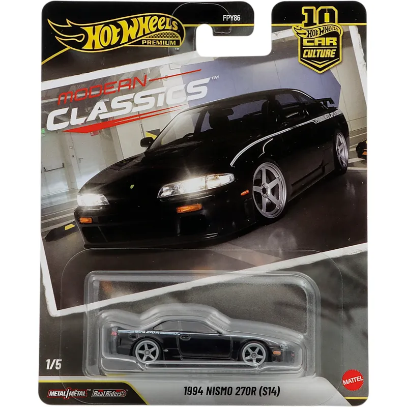 1994 Nismo 270R (S14) - Svart - Modern Classics - Hot Wheels