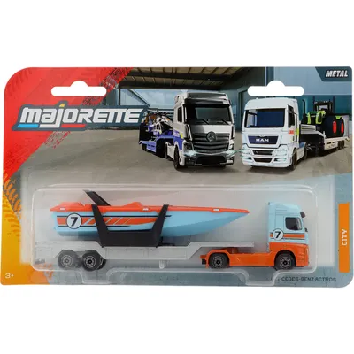 Mercedes-Benz Actros - Sportbåt - Transporter - Majorette