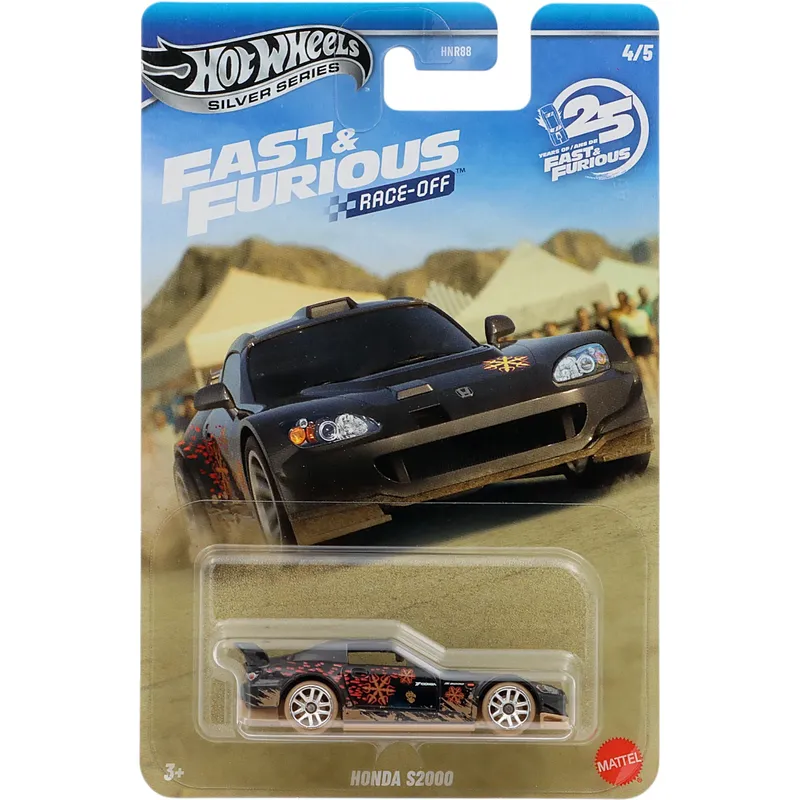 Honda S2000 - Svart - Fast & Furious: Race-Off - Hot Wheels