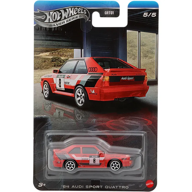 '84 Audi Sport Quattro - Röd - Audi Series 5/5 - Hot Wheels