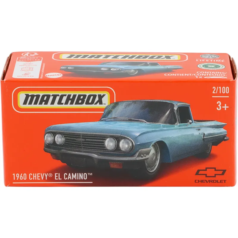 1960 Chevy El Camino - Blå - Power Grab 2/100 - Matchbox