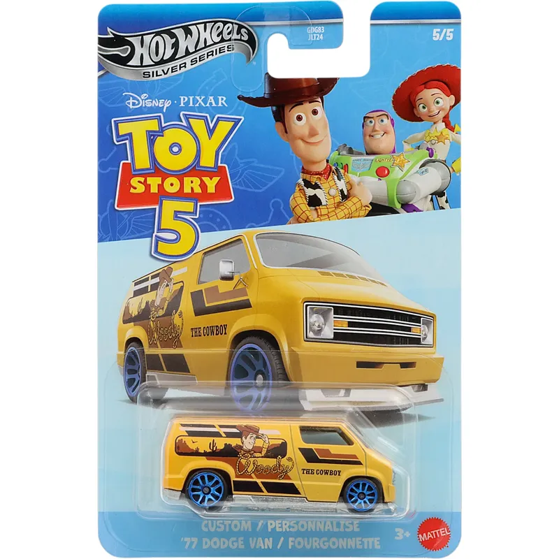 Custom '77 Dodge VAN - Woody - Toy Story 5 - Hot Wheels