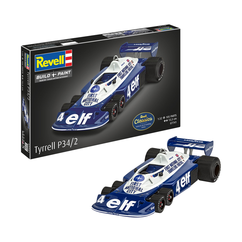 Tyrrell P34/2 - 07741 - Revell - 1:32