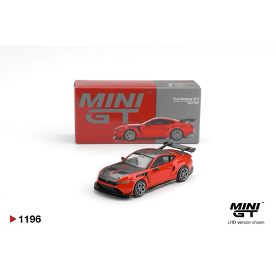 Ford Mustang GTD Race Red - Röd - 1196 - Mini GT - 1:64