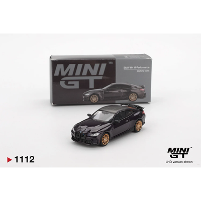 BMW M4 M-Performance Daytona Violet - Lila - 1112 - Mini GT - 1:64