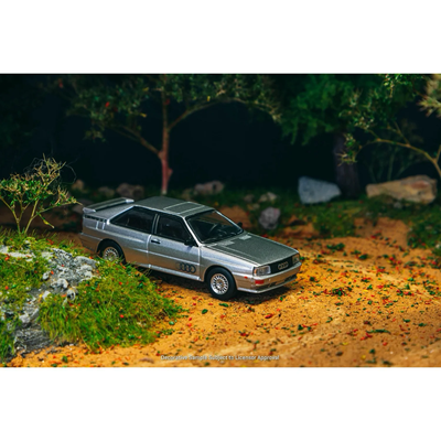 Audi Quattro - Silver - COLLAB64 - Tarmac Works x Schuco - 1:64