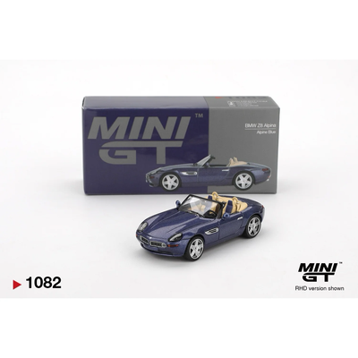 BMW Z8 Alpina Alpine Blue - Blå - 1082 - Mini GT - 1:64