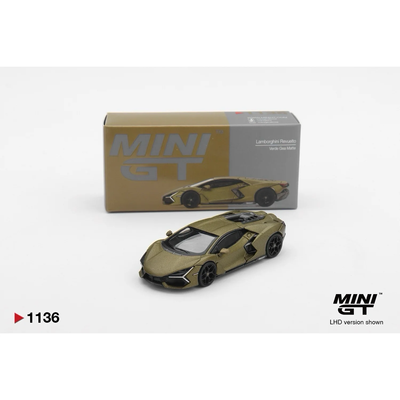 Lamborghini Revuelto Verde Gea Matte - Grön - 1136 - Mini GT - 1:64