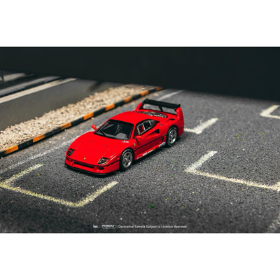 Ferrari F40 - Röd - Tarmac Works x Ixo Models - 1:64