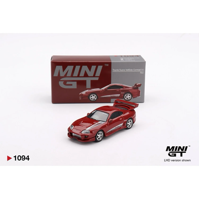 Toyota Supra VeilSide Combat V-I Red - Röd - LHD - 1094 - Mini GT - 1:64