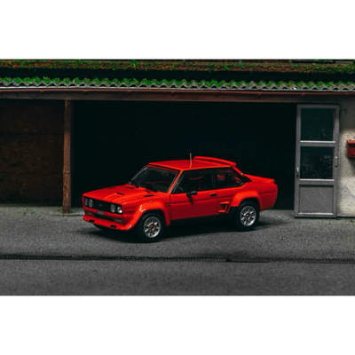 Fiat 131 Abarth Rally Stradale - Röd - Tarmac Works - 1:64
