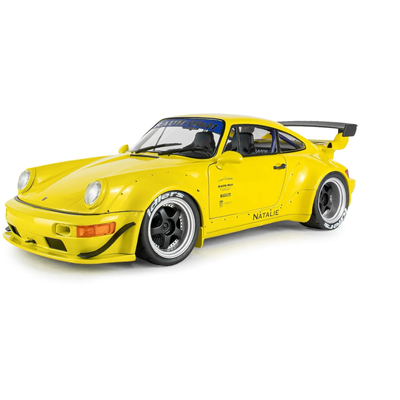 Porsche 911 (964) RWB Natalie - 2023 - Gul - Solido - 1:18