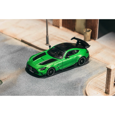 Mercedes-Benz AMG GT Black Series - Grön - Tarmac Works - 1:64