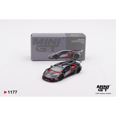 LB★WORKS Lamborghini Huracán GT RONIN - Grå - 1177 - Mini GT - 1:64