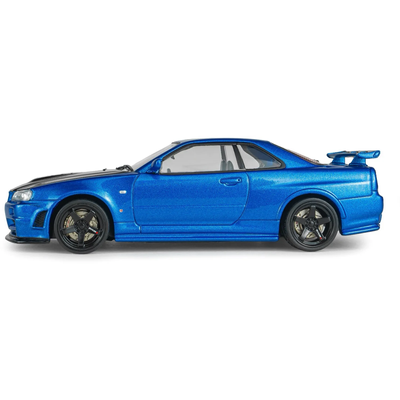 Nissan Skyline GT-R (BNR34) with NISMO Parts - 1998 - Blå - Solido - 1:43