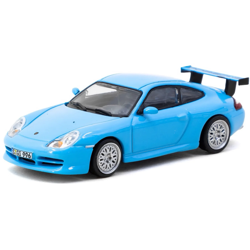 Porsche 911 GT3 (type 996) - Blå - Tarmac Works x Ixo Models - 1:64