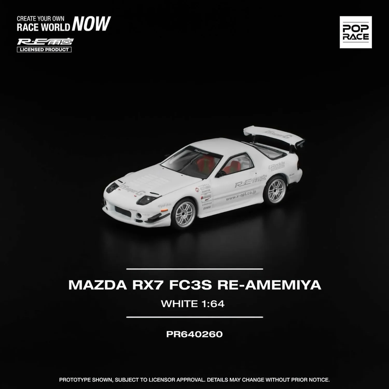 Mazda RX-7 (FC3S) RE Amemiya - Vit - 260 - Pop Race - 1:64