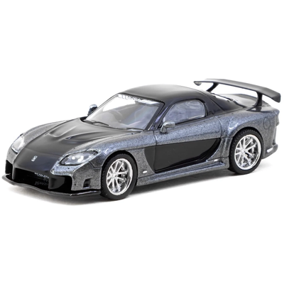 Mazda RX-7 VeilSide Fortune7 - Grå - Tarmac Works - 1:64