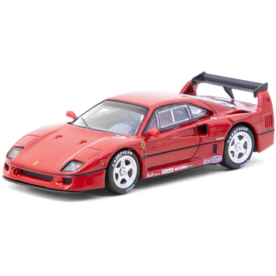 Ferrari F40 - Röd - Tarmac Works x Ixo Models - 1:64