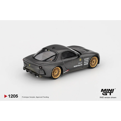 Mazda RX-7 RE-Amemiya Matsukiyo KOKU 3 Rotor NA-7 - Grå - 1205 - Mini GT - 1:64