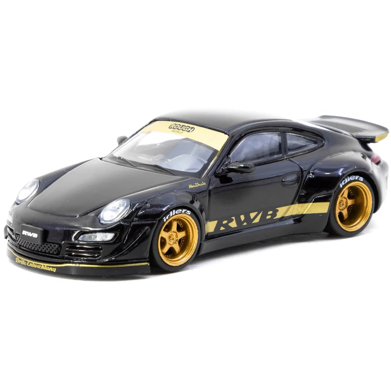 Porsche 911 (997) RWB - Svart - Tarmac Works - 1:64