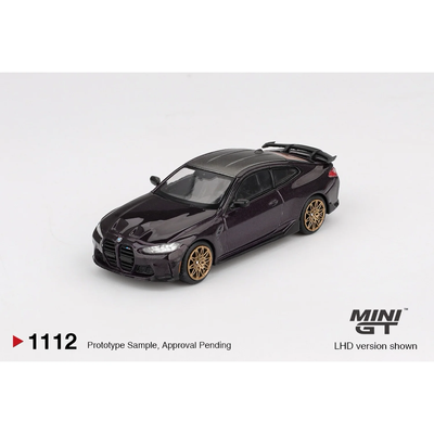 BMW M4 M-Performance Daytona Violet - Lila - 1112 - Mini GT - 1:64