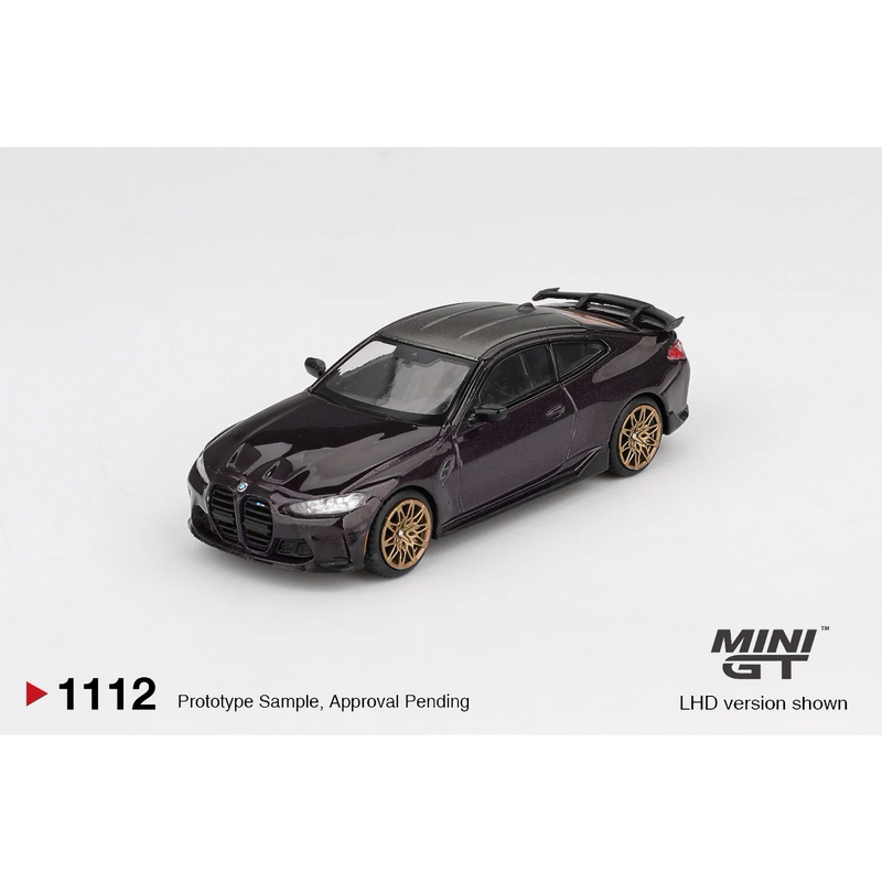 BMW M4 M-Performance Daytona Violet - Lila - 1112 - Mini GT - 1:64