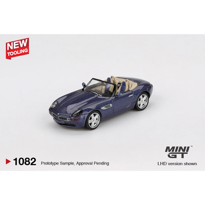 BMW Z8 Alpina Alpine Blue - Blå - 1082 - Mini GT - 1:64