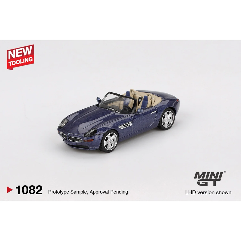 BMW Z8 Alpina Alpine Blue - Blå - 1082 - Mini GT - 1:64
