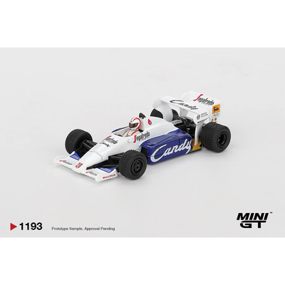 Toleman TG184 #20 Johnny Cecotto 1984 Monaco Grand Prix - 1193 - Mini GT - 1:64