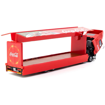Mitsubishi Fuso Super Great Coca-Cola Santa Truck - Röd - Tarmac Works - 1:64