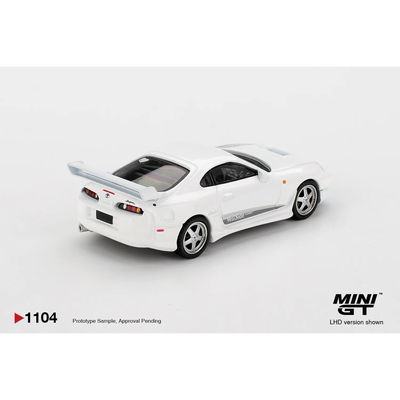 Toyota Supra VeilSide Combat V-I White - Vit - 1104 - Mini GT - 1:64