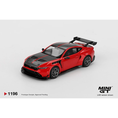 Ford Mustang GTD Race Red - Röd - 1196 - Mini GT - 1:64