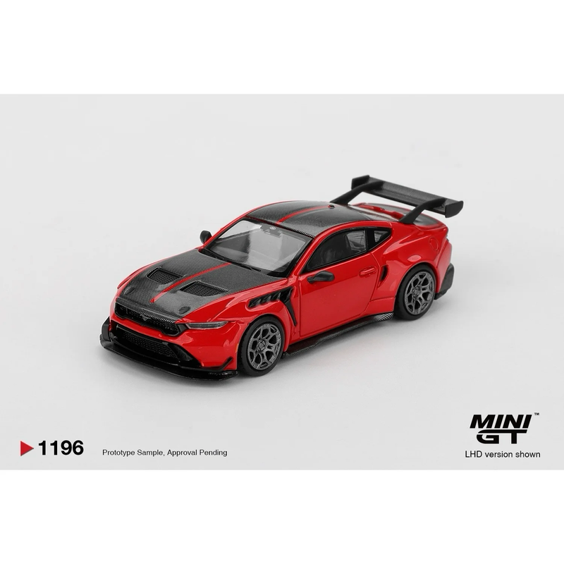 Ford Mustang GTD Race Red - Röd - 1196 - Mini GT - 1:64
