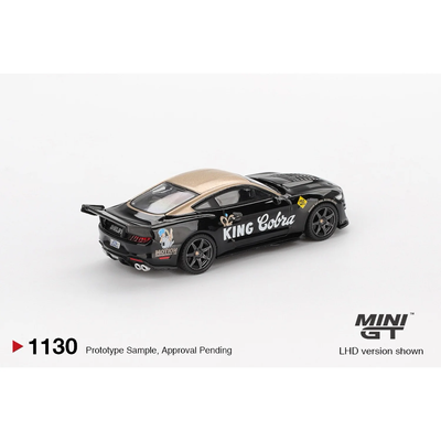 Shelby GT500 Dragon Snake Concept Black/Gold - Svart - 1130 - Mini GT - 1:64