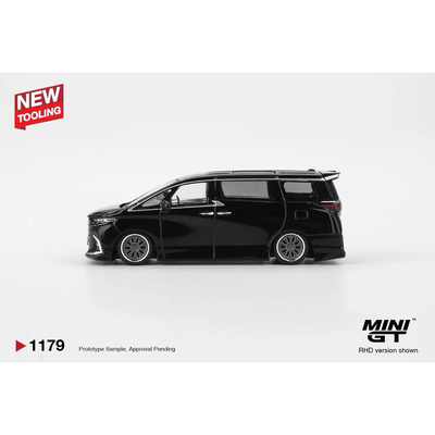 Toyota Alphard 40 KUHL - Svart - 1179 - Mini GT - 1:64