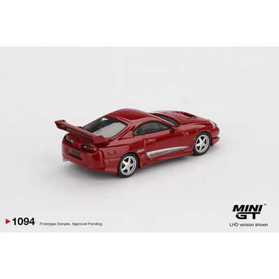 Toyota Supra VeilSide Combat V-I Red - Röd - LHD - 1094 - Mini GT - 1:64