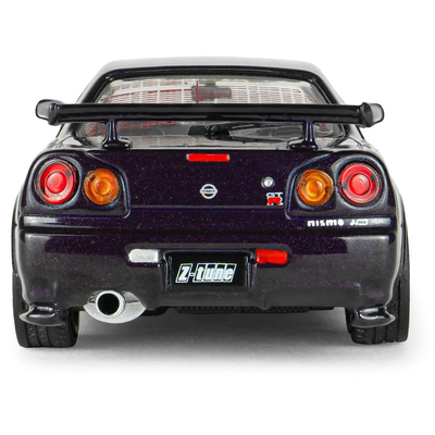 Nissan Skyline GT-R (BNR34) with NISMO Parts - 1999 - Lila - Solido - 1:43