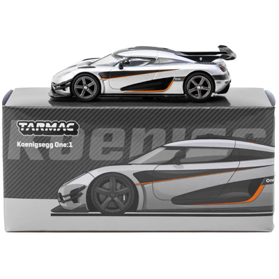 Koenigsegg One:1 - Silver - Tarmac Works - 1:64