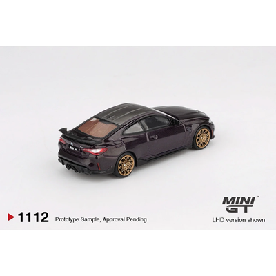 BMW M4 M-Performance Daytona Violet - Lila - 1112 - Mini GT - 1:64