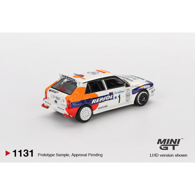 Lancia Delta HF Integrale Evoluzione #1 1993 Rallye Monte-Carlo - Vit - 1131 - Mini GT - 1:64