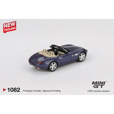 BMW Z8 Alpina Alpine Blue - Blå - 1082 - Mini GT - 1:64