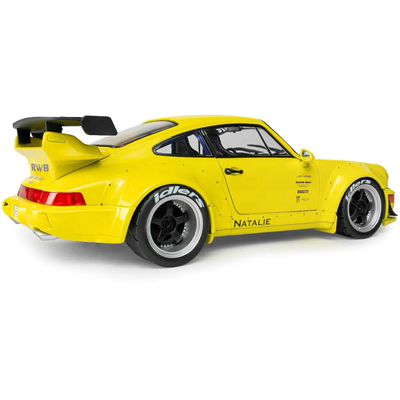 Porsche 911 (964) RWB Natalie - 2023 - Gul - Solido - 1:18