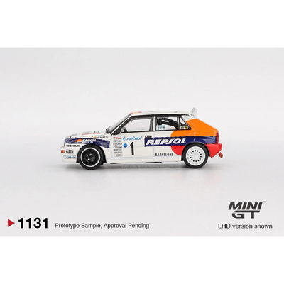 Lancia Delta HF Integrale Evoluzione #1 1993 Rallye Monte-Carlo - Vit - 1131 - Mini GT - 1:64